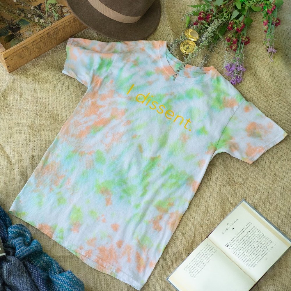 I Dissent - Tie dye T-shirt